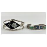 Sterling Silver .925 Mexico Chipped turquoise