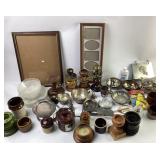 Wood, Metal Bowls, Candle Holders, Ceramic Jars