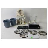 Ceramic Candlesticks, Korean Coasters, Decor Items