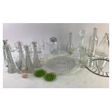 Glassware, Crystal Plates, Decorative Mirror