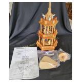 Lilian Vernon Wooden Carousel Nativity Decor