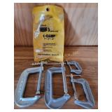C-Clamps 3-Piece Set and other