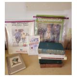 Books, Magazines Including The Saturday Evening Po