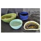 Haeger and McCoy Ceramic Bowls and Dish