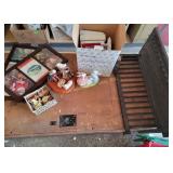 Musical Nativity Figure, Christmas Decor, Wood She