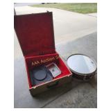 Ludwig Drum With Case, Remo Weather King Head