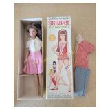 Mattel Brunette Skipper Doll With Box