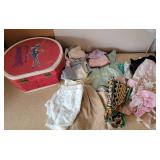 Red Childï¿½s Ballet Case, Doll Clothing