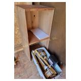 Wooden Shelf, Sprinklers