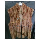 Pappas Furs Brown Fur Vestï¿½ ï¿½ Russian Squirrel