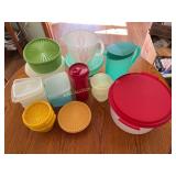Tupperware Bowls, Containers, Pitcher