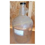 Glass Jug With Handle, Screw Cap, one gallon