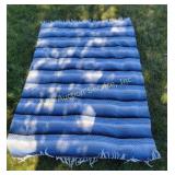 Blue Woven Blanket