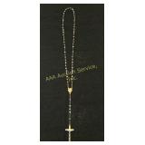 Sterling Silver Rosary With Crucifix