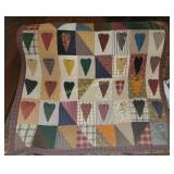 Patchwork Heart Pattern Quilt