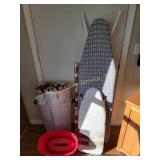 Ironing Board, Doormat, Gift Wrap Rolls