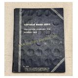 Lincoln Head Cent coin book, 1941, steel