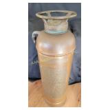Copper Fire Extinguisher, 24in Tall