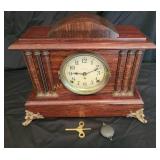 Seth Thomas Mantel Clock With Key, Pendulum