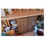 Wooden Cabinet with Laminate Top