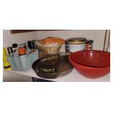Flashlights, Tins, Kitchen Items