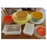 Tupperware Bowls, Lids, Measuring Bowl