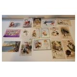 Holiday Postcards, Christmas, New Year Themes