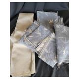 Upholstery Fabric Pieces With Bamboo Print and Neu