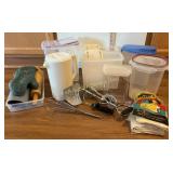 Kitchen Utensils and Storage Containers
