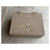Fire Insulated Lockbox With Key