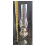 Clear Glass Oil Lamp, 18in.