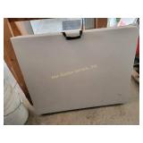 White Folding Table With Handle 6ft