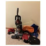 Dirt Devil Vacuums, Sony radio, Bags- Swiss