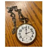 Illinois Pocket Watch With Chain