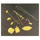 Jewelry With Charms, Pocket Watch Chains, Brooches