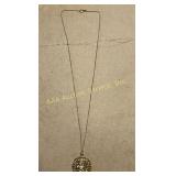 1/20 10K Pendant Necklace, Religious Motif