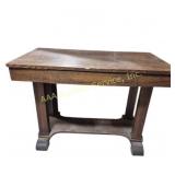 Wolverine Mfg. Co. Detroit Wood Library Table