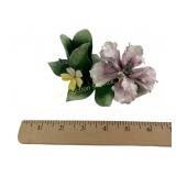 Capodimonte Porcelain Flower Figurine