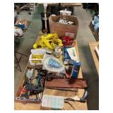 Tools, Golf Balls, Coffee Maker, Lamp, Straps