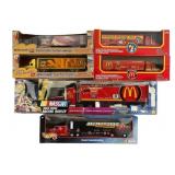 6 McDonaldï¿½s Semi Diecast Models in Boxes