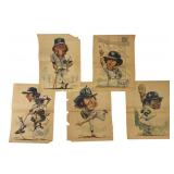 5 Old Baseball Posters