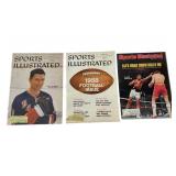 Sports Illustrated Magazines 1958, 1959, and 1976