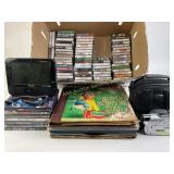 Large Media Collection: Camcordex, DVD Player,
