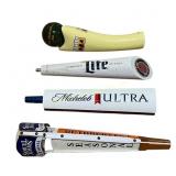 Beer Tap Handles Miller Lite, Michelob Ultra, Bell