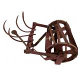 Metal Farm Seeder Tiller Attachment