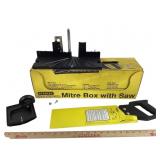 Stanley Mitre Box with Saw