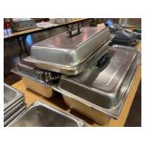 Stainless Steel Steam Table Pans, Covers
