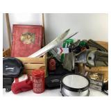 Wooden Conatiners, Plastic Swords, Military Harnes