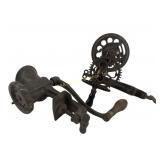 Antique Sinclair Apple/Pear Peeler & Griswold Meat
