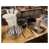 Pizza Racks, Mixing Bowl, Crock Pots, Dispensing P